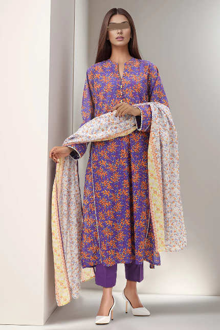 Saya Printed Lawn Stitched 3-Piece