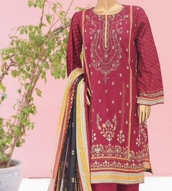 Orignal Bin Saeed Lawn 3-Piece Outfit